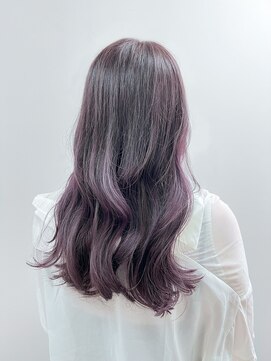 ロロン(LORONG) ブリーチ　ラベンダーアッシュ　グラデーションカラー