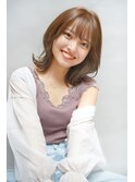 大人可愛い鎖骨下ミディ【銀座/有楽町】30代40代50代