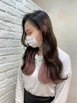 アンククロス 表参道(ANKH CROSS) エクステで作るインナーカラー