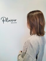 プレジール(plaisir) 外ハネふんわりスタイル