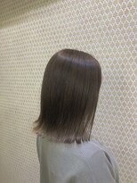 アーチフォーヘアー(a rch for hair) 「艶っぽいミディ」×「くすみベージュ」