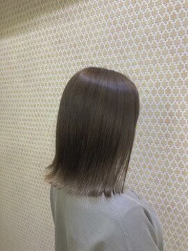 アーチフォーヘアー(a rch for hair) 「艶っぽいミディ」×「くすみベージュ」