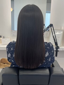 イレス 札幌駅南店(IRESU) ドレスヘア/ショコラアッシュ/縮毛矯正・ストレート