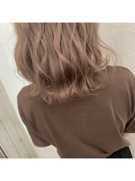 ヴェルデ(VERDE) ミルクティーベージュ＋エアリー外ハネ