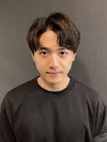 リリー(Lily)&nbsp;くせ毛風センターパート【理容室】大森/浜松町/昭和島/天空橋