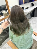 チュダック(ChuDuck)&nbsp;【◎甘くてカワイイ◎】《オリーブグレージュ》ケアブリーチ