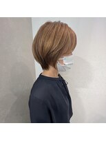 ヘアーザラブズラフズ オーガニカ 北九州(HAIR THE LOVES LAUGHS ORGANICA)&nbsp;脱白髪染め×ショート＊