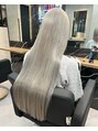 ラピス 大阪アメ村店(Lapis) ホワイトカラー、ハイケアブリーチあるので低ダメージ