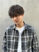 アリエッタ(aRietta)&nbsp;【aRietta大森】ゆるくしゃパーマ×無造作マッシュ