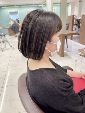 アッシュ 下北沢店(Ash) ギリギリ結べる内巻きボブ