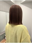 ミディアムボブ切りっぱなしボブぱつっとボブ伸ばしかけボブ