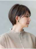 大人綺麗/似合わせ透明感小顔ショート