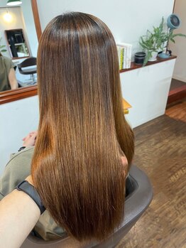 ヘアメイクボッカ(hair make Bokka)の写真/大人気◎髪の負担を第一に考え薬剤を選定！お客様の理想を汲み取り、ベストプランをご提案！