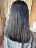 透明感グレージュ