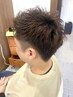 カット＋眉カット　5500円→4400円