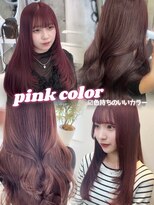 エヌアイ オモテサンドウ(ni omotesando)&nbsp;韓国レイヤー/大人可愛いピンクカラー