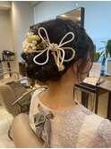 成人式　ヘアセット　卒業式　七五三　ヘアメイク