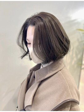 パーク(PARK.umeda) ハイライト×オリーブアッシュ