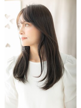 カバーヘア ブリス 大宮西口(COVER HAIR bliss) 黒髪アッシュ大人美人韓国風小顔エアーストレートY大宮30代40代