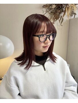 ミントリーフ 大福店(Mint leaf) ワインレッドカラー