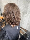 パーマスタイル　個性　大人女子　梅雨　トリートメント