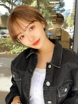 ギークス(GEEKS)&nbsp;【GEEKS渋谷】シースルーマッシュ/耳かけ/春夏ベージュ/襟足短め