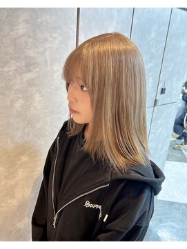 ガルボヘアー 心斎橋店(garbohair) ハイトーン10代20代ダブルカラー黒染め残留撃退ケアブリーチ