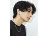 【メンズ】カット＋ニュアンスパーマ＋TR　￥11900