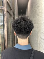 アース 天満橋店(HAIR & MAKE EARTH) 黒髪スパイキーショート