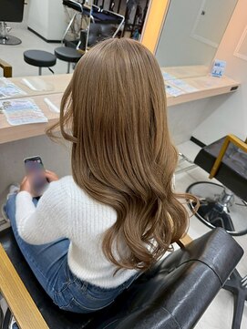 アリープパロット(ALEAP parrot) 艶髪ウェーブ/髪質改善/透明感カラー【ALEAP parrot/大西】