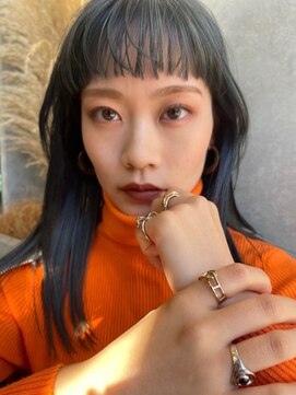 スリーバイベルベット(THREE...by velvet) モノトーンオリーブ