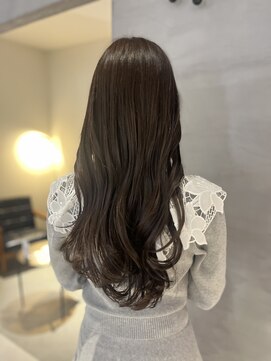 エミュ 伏見 国際センター(emu) ベージュカラー/暗髪カラー/ダークカラー/髪質改善