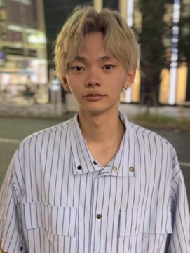 アクシス ナゴヤ(AXIS NAGOYA) 北野MEN’S/リバースセンターパート/ニュアンスパーマ/名古屋駅