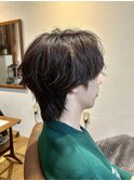 シャドウパーマ/マッシュウルフ/センターパートウルフ