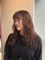 シアン 大須店(CYAN.)&nbsp;癖毛も馴染むウェーブパーマ！【栄/矢場町/大須】