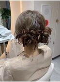 ツインお団子ヘア