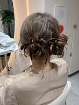 エンネ 新宿(enne)&nbsp;ツインお団子ヘア