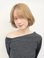 ロンド メリー 大宮(Lond merry)&nbsp;丸みショートボブ/顔周りカット/20代30代40代50代/前髪/大宮