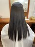 細い髪でクセ毛にお困りの方！ペタッとなりにくい縮毛矯正￥18,700→￥16,830
