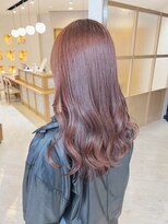 チェレ ブラン 堺東店(Chere brun) ブリーチなしカラー/チェリーレッド/髪質改善カラー艶髪カラー