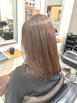 ヘアアンドメイク 心座(hair&make)&nbsp;髪質改善×透明感ベージュレイヤー