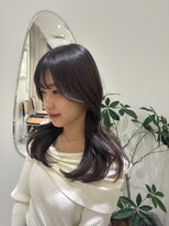 ジーナ 福岡天神(Zina)&nbsp;＊顔周りレイヤーカットココアブラウン＊美髪【Zina福岡天神】
