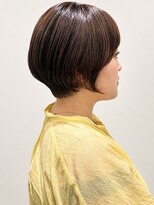 クリック(Click) 大人丸みショートボブ/絶壁解消/白髪ぼかし/30代40代50代/小倉