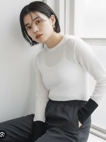 サンクス 品川港南(THK.)&nbsp;大人っぽい切りっぱなしボブ