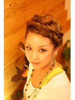 ヘアメイク オブジェ(hair make objet)&nbsp;あみあみアップスタイル