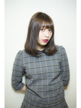 サロンドミルク 原宿(salon de MiLK) 【salon de MiLK 原宿】ミルクアッシュ×ミディアム