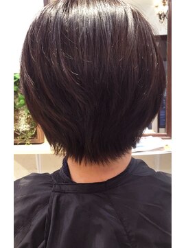 ヘアーアンドアトリエ マール(Hair&Atelier Marl) 【Marlお客様スタイル】360度どこから見ても綺麗なショートボブ