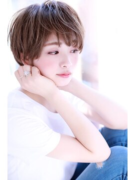 シーラス バイクラウドゼロ(Cirrus by Cloud zero) アッシュ小顔ラフショートスタイル【Cirrus by Cloud zero】