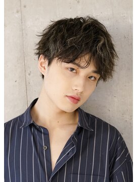 ゼンコー アオヤマ(ZENKO Aoyama) ＼イノセントカラー／ハイライトカラー×マッシュヘア