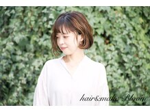 ヘアーアンドメイク ブルーム ジェイアール茨木駅前店(Hair&Make BLOOM)の雰囲気（柔らかな光に溶け込むナチュラルなオーガニックカラー）